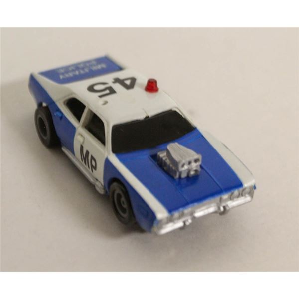 1980S TYCO A TEAM POLICE CAR SLOT CAR