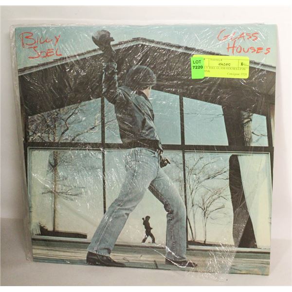 BILLY JOEL GLASS HOUSES LP IN SHRINK