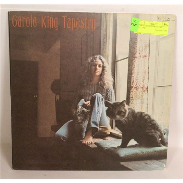 CAROLE KING TAPESTRY LP RECORD