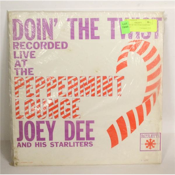 JOEY DEE & THE STAR-LIGHTERS TWIST LP