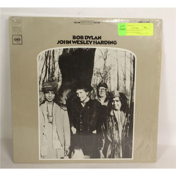 BOB DYLAN JOHN WESLEY HARDING LP IN SHRINK