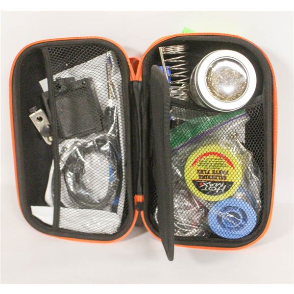 SOLDERING KIT WITH ZIP CASE