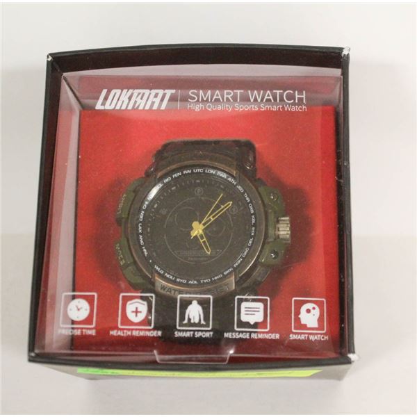 LOKMAT SPORT WATCH W BOX NEEDS BATTERY