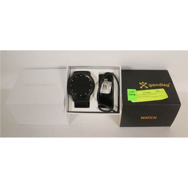 GANDLEY SMART WATCH W CHARGER AND BOX
