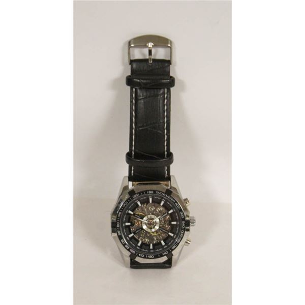 AUTOMATIC SKELETON WRIST WATCH CHRONOGRAPH