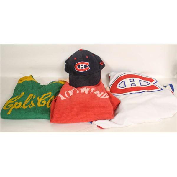 LOT 1950S+ JERSEYS, TEAM SWEATER ETC