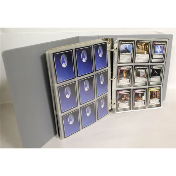 STAR TREK CLASSIC SET AND CARD GAME CARD LOT