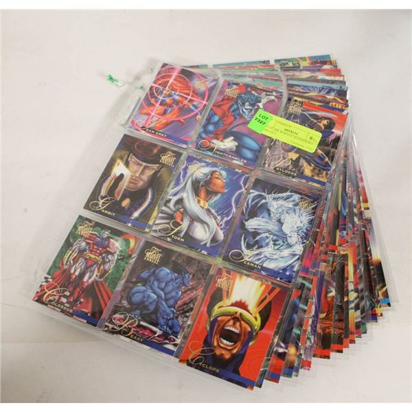 1995 FLAIR MARVEL SUPERHERO CARD SET