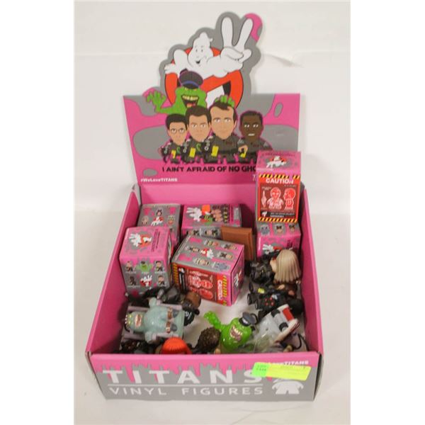 LARGE LOT GHOSTBUSTERS PVC FIGURES