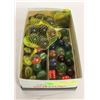Image 1 : BOX OF ASSTD VINTAGE MARBLES