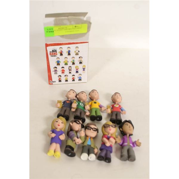 LOT OF BIG BANG THEORY FIGURES