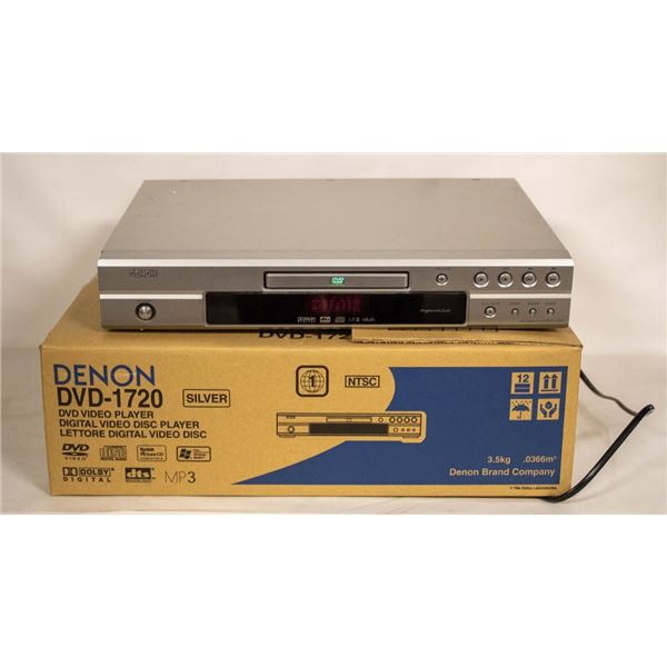 DENON 1720 DVD PLAYER W BOX