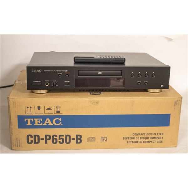 TEAC CD P6050 PLAYER IN BOX
