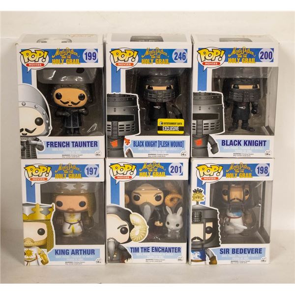 FUNKO POP MONTY PYTHON AND THE HOLY GRAIL FIGS