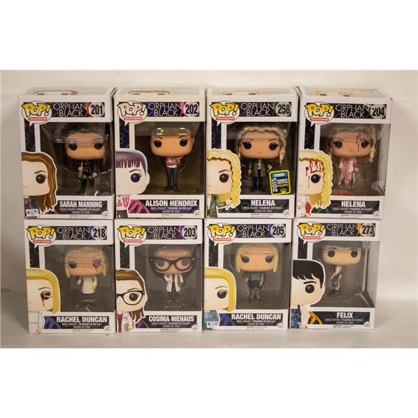 RARE FUNKO POP ORPHAN BLACK FIGS W EXCLUSIVE