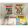 Image 1 : LOT OF VINTAGE MAD AND CRACKED MAGAZINES