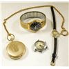 Image 1 : LOT OF 4 VINTAGE WATCHES AS IS