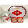 Image 1 : COCA COLA TRAY, BUCKET AND COASTERS