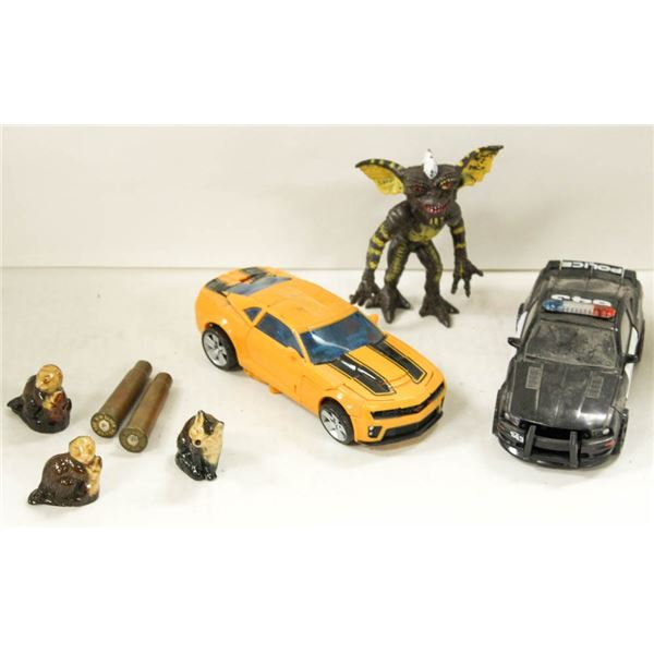 ASSTD TRANSFORMERS VINTAGE TOY LOT