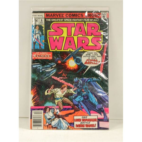 1977 STAR WARS COMIC FEATURING FINAL BATTLE