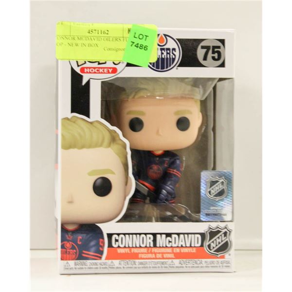 CONNOR MCDAVID OILERS FUNKO POP - NEW IN BOX