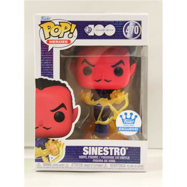 SINESTRO FUNKO POP - ONLINE EXCLUSIVE NO.470