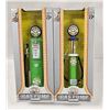 Image 1 : NIB YET MING 1:18 SCALE GAS PUMP SET; MAGNOLIA