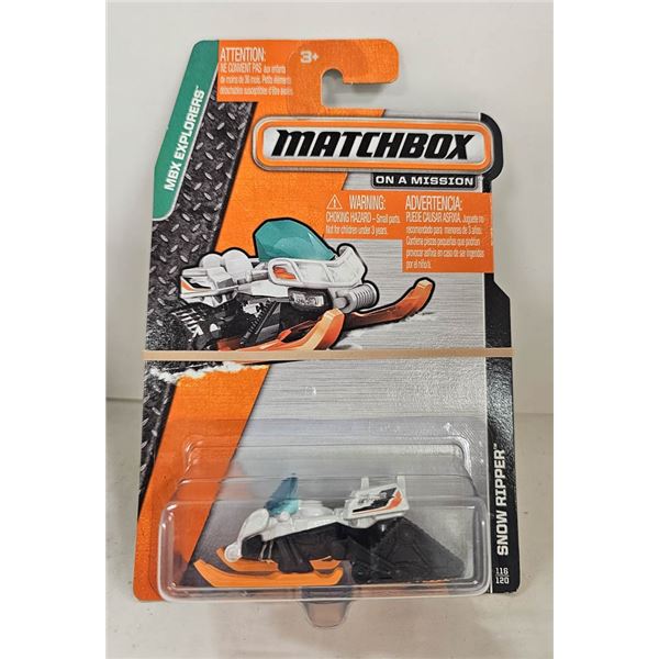 NIB MATCHBOX SNOW RIPPER- MBX EXPLORERS COLLECTION