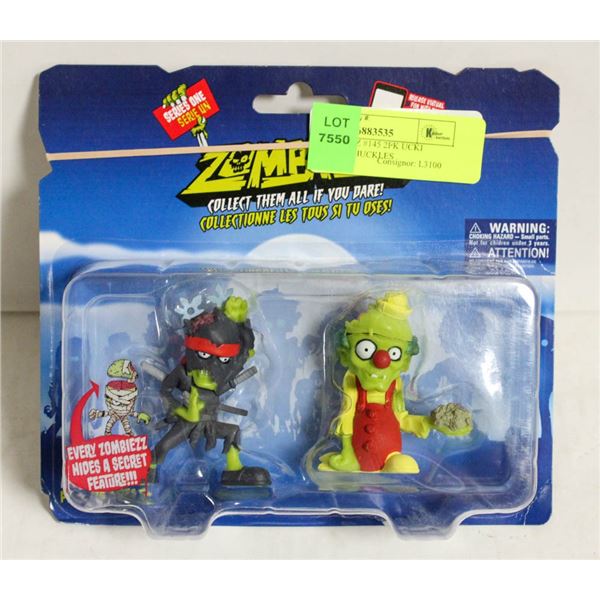 NIB ZOMBIEZZ #145 2PK UCKI GUTSUCKI/ CHUCKLES