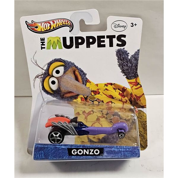 NIB "THE MUPPETS" HOTWHEELS; GONZO