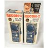 Image 1 : 1970'S RECON 1 GE WALKIE TALKIES (2) IN BOXES