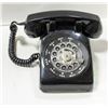 Image 1 : BLACK ROTARY PHONE