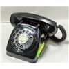 Image 1 : BLACK ROTARY PHONE *MINT* (UNUSED NEW OLD STOCK)