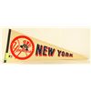 Image 1 : NEW YORK YANKEES VINTAGE BANNER PENNANT FULL