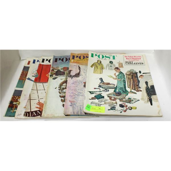 1960'S POST MAGAZINE LOT