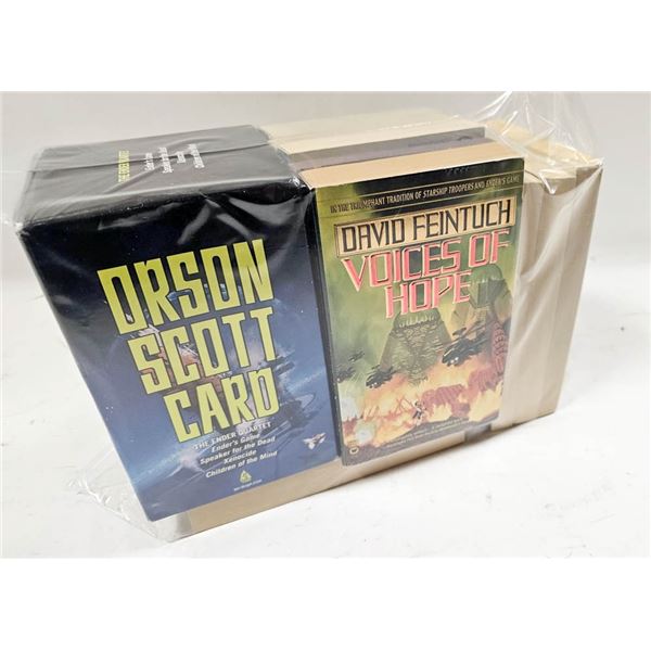 COLLECTION OF SCI-FI NOVELS INCLUDING ENDERS GAME