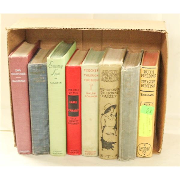 LOT OF VINTAGE BOOKS