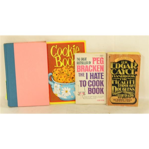 LOT OF VINTAGE COOKBOOKS FROM THE 1970'S