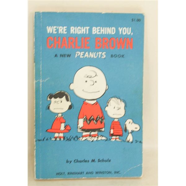1965 CHARLIE BROWN BOOK BY CHARLES M. SCHULZ