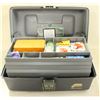 Image 1 : PLANO FISHING TACKLE BOX FILLED WITH FISHING GEAR