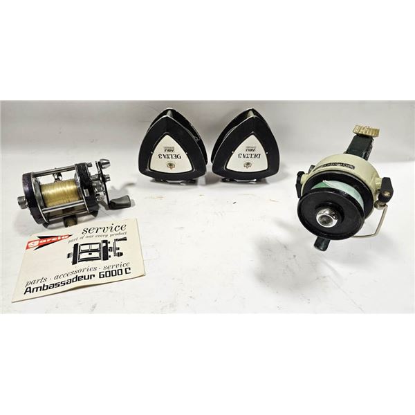 LOT OF HIGH END FISHING REELS INCLUDING 2X DELTA