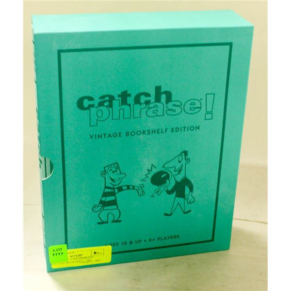 NEW IN BOX - CATCHPHRASE "VINTAGE BOOKSHELF"