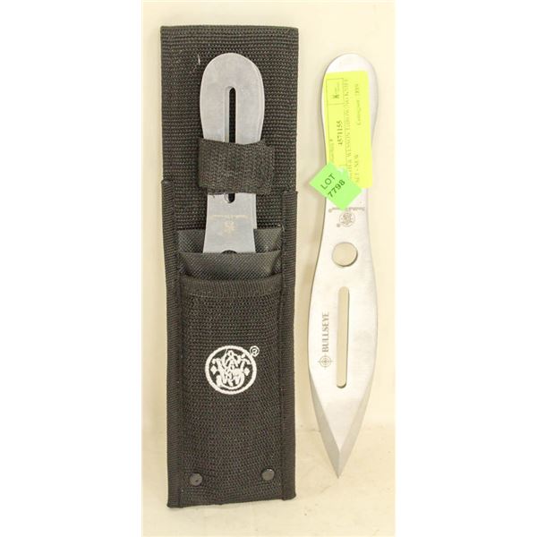 NEW- SMITH & WESSON THROWING KNIFE SET