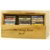 Image 1 : WOODEN BOX FILLED WITH CASSETTES