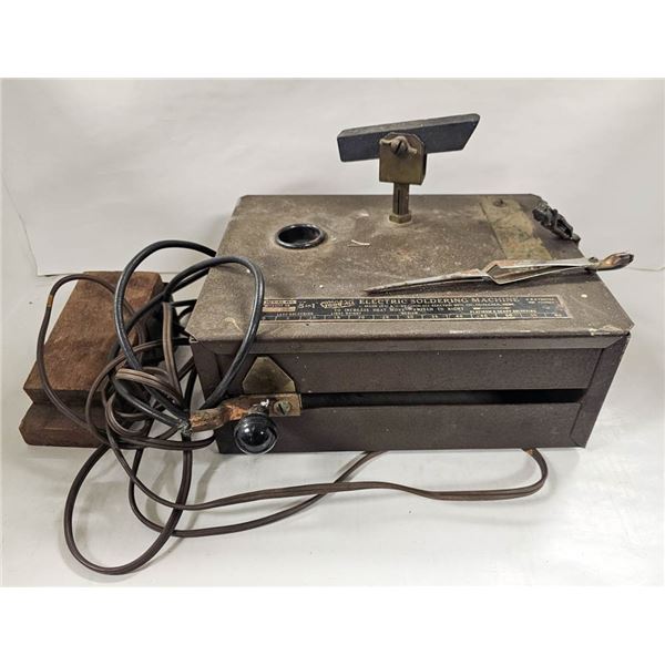 ANTIQUE GOODALL JEWELLERS SOLDERING MACHINE