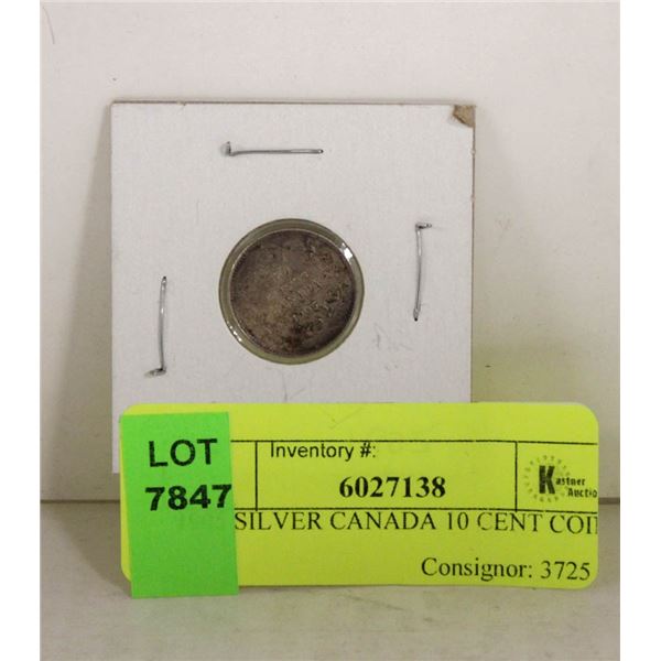 1905 SILVER CANADA 10 CENT COIN