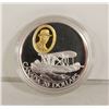 Image 1 : 925 SILVER & 24K GOLD CANADA AIRPLANE COIN