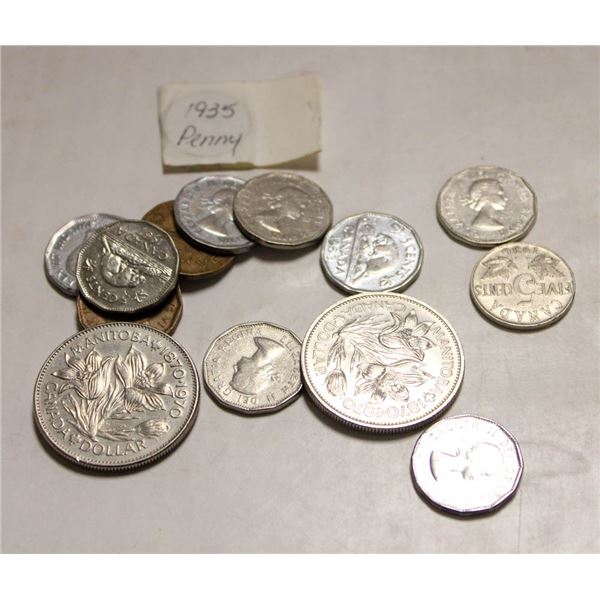 LOT 1936 UP CANADA COIN LOT