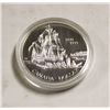 Image 1 : SILVER CANADA DOLLAR COIN W TALL SHIP
