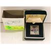 Image 1 : 15.5G 1976 OLYMPIC SOLID SILVER STAMP IN BOX
